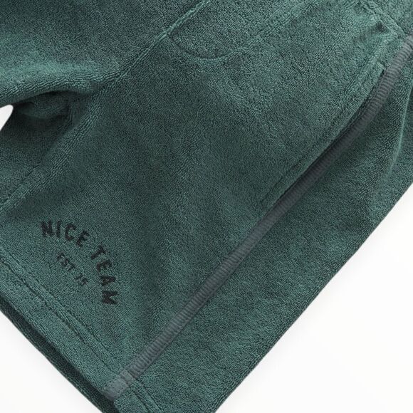 ZARA Kids | Green | TERRYCLOTH SHORT - Picture 2 of 5